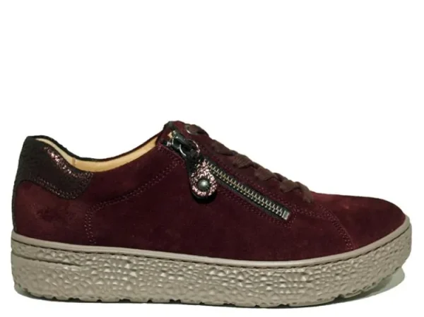 Sneakers^Hartjes 162.1401 aubergine-aubergine