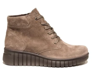 Veterschoenen^Hartjes 172.2202 wijdte H Taupe/Lever