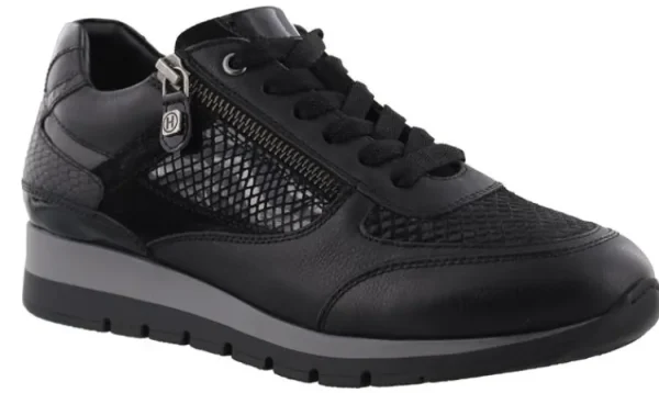 Sneakers^Helioform 281.002 Wijdte H 0404 Zwart