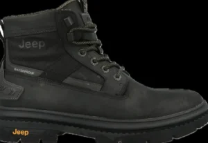 Veterschoenen^Jeep Tuareg Boot WP JM42191A Black