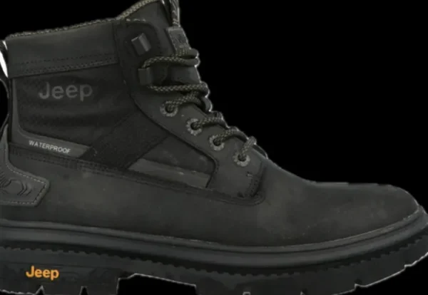 Veterschoenen^Jeep Tuareg Boot WP JM42191A Black