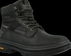 Veterschoenen^Jeep Tuareg Boot WP JM42191A Black