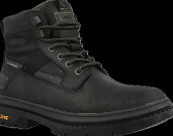 Veterschoenen^Jeep Tuareg Boot WP JM42191A Black