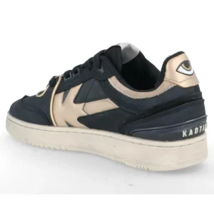 Sneakers^Kaotiko Boston Piping AP005 Metal Black