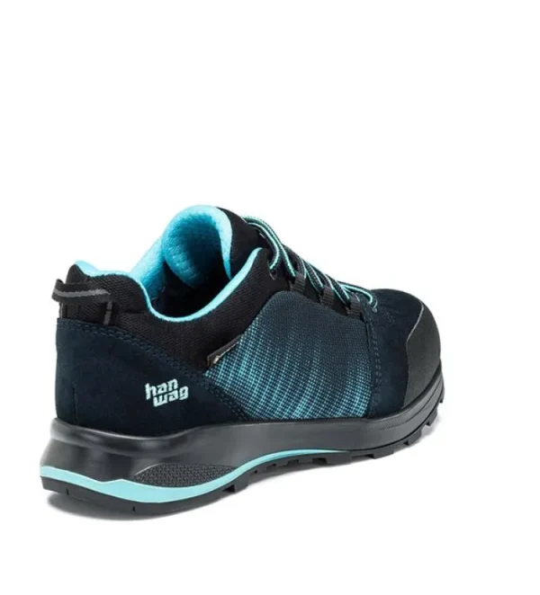 Outdoorschoenen^Hanwag Klarsby Low Bunion Lady GTX navy-sky