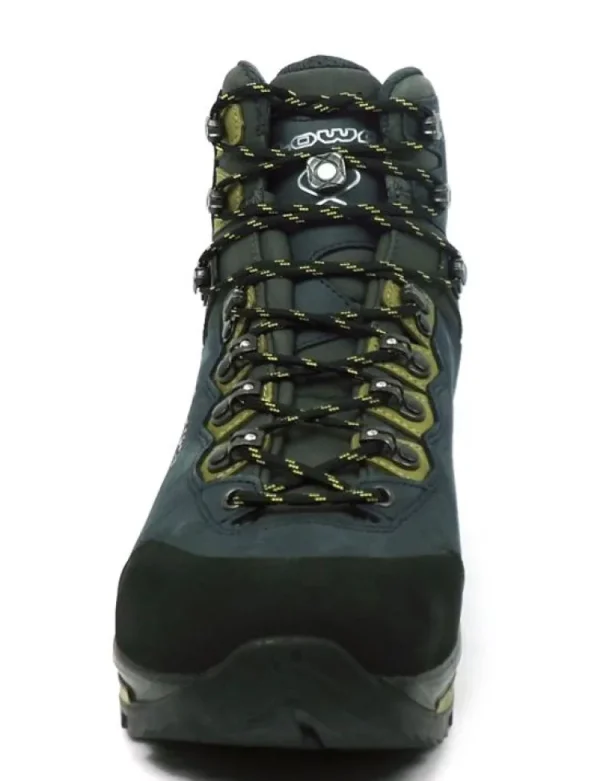 Outdoorschoenen^LOWA 210627 CAMINO EVO GTX stahlblau/kiwi