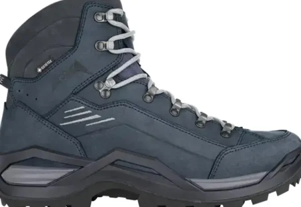 Outdoorschoenen | Hoge Wandelschoenen^LOWA Renegade 100 GTX JUBILEUM EDITION BLEU-DARK