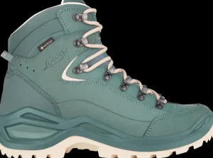 Outdoorschoenen^LOWA Renegade 100 GTX Mid Ws JUBILEUM EDITION BRAUN-DARK