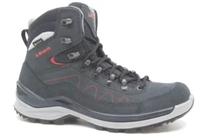 Outdoorschoenen^LOWA Toro Pro GTX Mid Ws navy/redwo 63