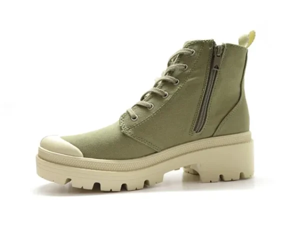 Veterschoenen^Palladium Pallabase Twill Dune