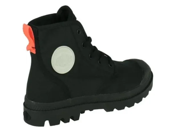 Veterschoenen^Palladium Pampa Hi 92352 Zwart (060)