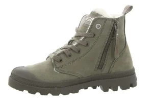 Veterschoenen^Palladium Pampa Hi 95982 Dusky Green