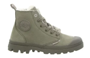 Veterschoenen^Palladium Pampa Hi 95982 Dusky Green