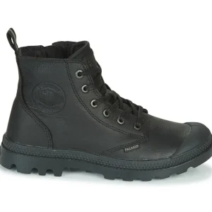 Sneakers^Palladium Pampa Zip Leather 76888 Black