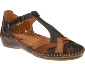 Sandalen^Pikolinos 655-0732C5 Navy/Brandy