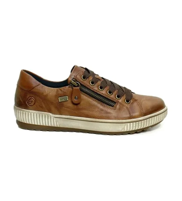 Veterschoenen^Remonte D0700 cuoio/cuoio