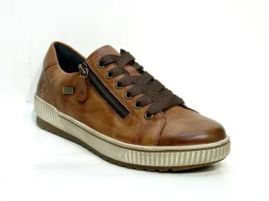 Veterschoenen^Remonte D0700 cuoio/cuoio