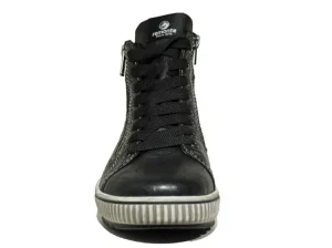 Veterschoenen^Remonte D0772 schwarz/schwarz/schwarz