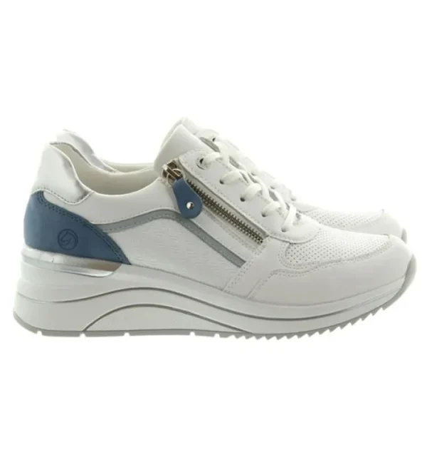 Sneakers^Remonte D0T10 weiss/weiss/weiss/bleu/bleu/si