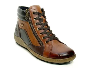 Veterschoenen^Remonte R1458 chestnut/havanna/chestnut/anti