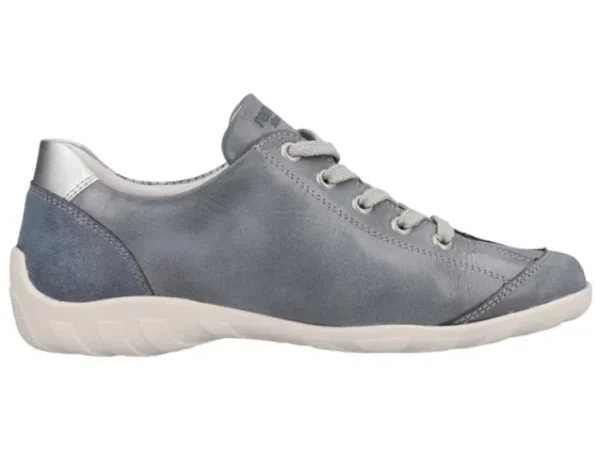 Sneakers^Remonte R3410 whiteblue/adria/silber/silver/