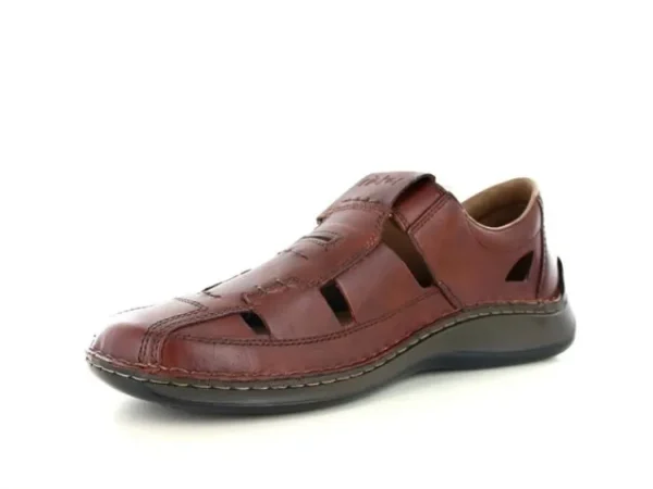 Klittebandschoenen^Rieker 05284 amaretto