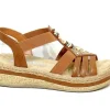 Sandalen^Rieker V0921 cayenne