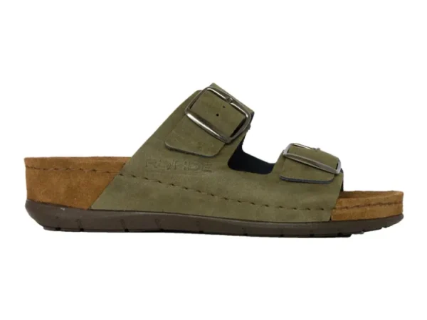 Slippers^Rohde 5856 Olive