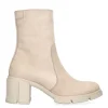 Enkellaarzen | Laarzen^Tango Romy heel 1-c Beige