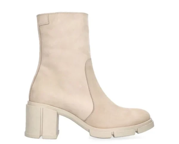 Enkellaarzen | Laarzen^Tango Romy heel 1-c Beige