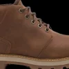 Veterschoenen^Timberland Britton Road Mid Rust Full Grain