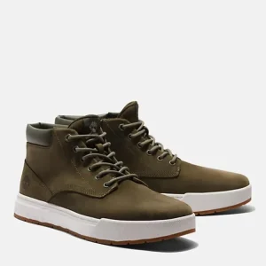 Veterschoenen^Timberland tb0 a5pr8 Dark green nubuck