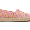 Instappers^Toms 10020707 Shell Pink Geo