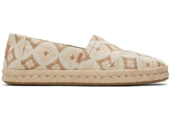 Instappers^Toms 10020692 Natural Geo Woven