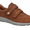 Klittebandschoenen^Waldlaufer Waldläufer 323301 sienna ls asph./grau