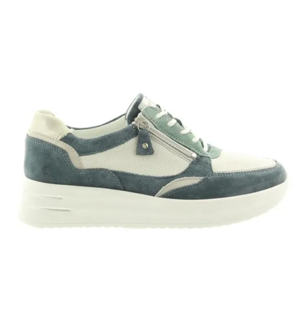 Sneakers^Waldlaufer Waldläufer 755004 denim lightgrey cyan