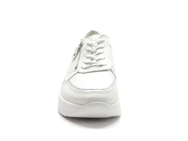 Sneakers^Waldlaufer Waldläufer 755004 weiss silber weiss