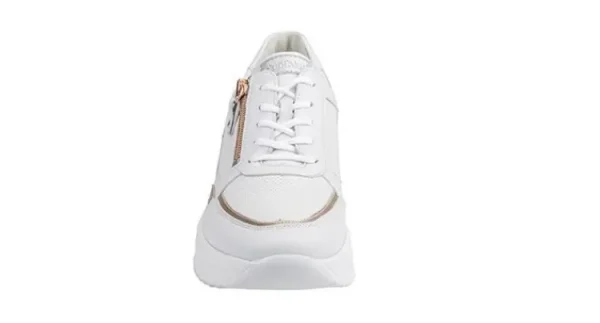 Sneakers^Waldlaufer Waldläufer 755004 weiss rosègold weiss