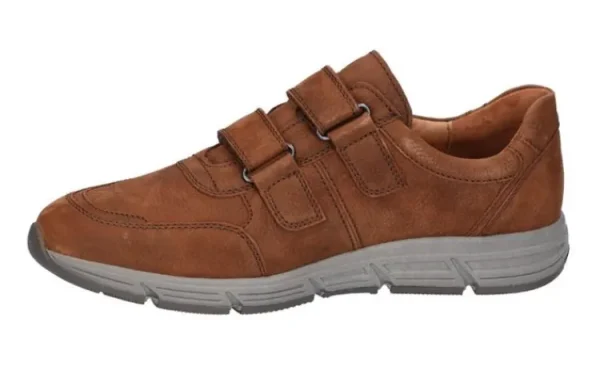 Klittebandschoenen^Waldlaufer Waldläufer 323301 sienna ls asph./grau