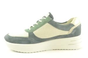 Sneakers^Waldlaufer Waldläufer 755004 denim lightgrey cyan