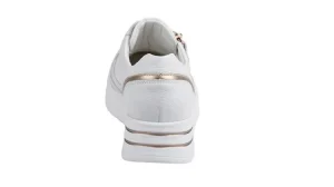 Sneakers^Waldlaufer Waldläufer 755004 weiss rosègold weiss