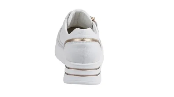 Sneakers^Waldlaufer Waldläufer 755004 weiss rosègold weiss