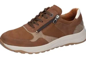 Sneakers^Waldlaufer Waldläufer 662001 Alek Denver Crazy-h. Mem. sienna tabak sand