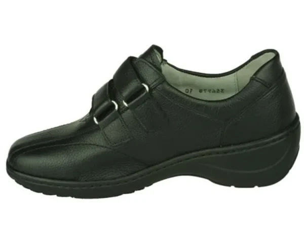 Klittebandschoenen^Waldlaufer Waldläufer 607302 wijdte K Schwarz