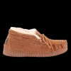 Pantoffels^Warmbat Bunya Woman Suede Cognac