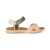 Sandalen^Woden Line Lite Groen Combi