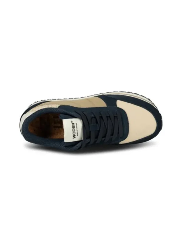 Sneakers^Woden Ronja Plateau Navy Multi