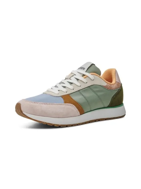 Sneakers^Woden Ronja WL-740 Groen Multi (911)