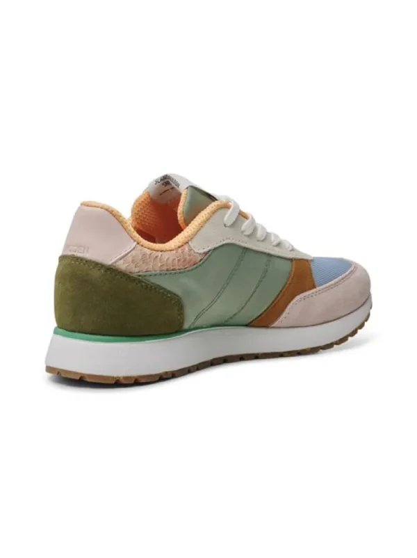 Sneakers^Woden Ronja WL-740 Groen Multi (911)