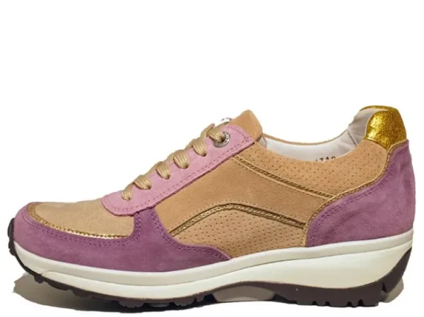 Sneakers^Xsensible 30112.2 wijdte G Lucca GX Lilac Combi